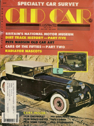 OLD CAR ILLUSTRATED 1979 JULY - OLD CR ART - PETE MADSEN, 'CARS OF '50'S II